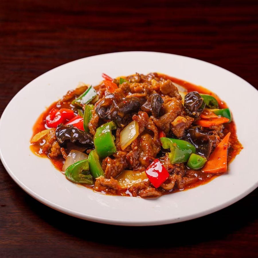 Beef W. Sichuan Sauce — Taibat Restaurant Artesia