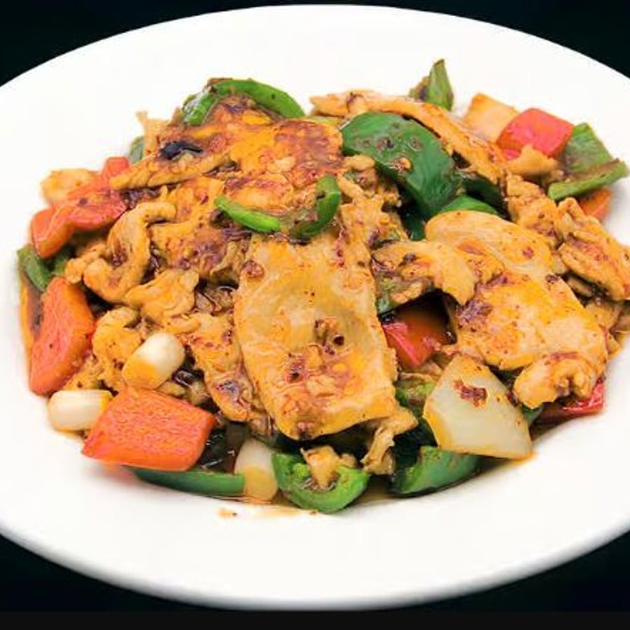 Chicken Hot Pepper Sauce (L) — Taibat Restaurant Artesia