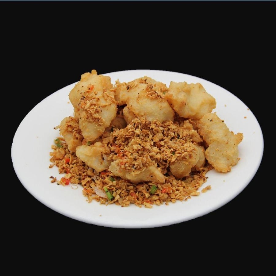 Dry Garlic Fish — Taibat Restaurant Artesia