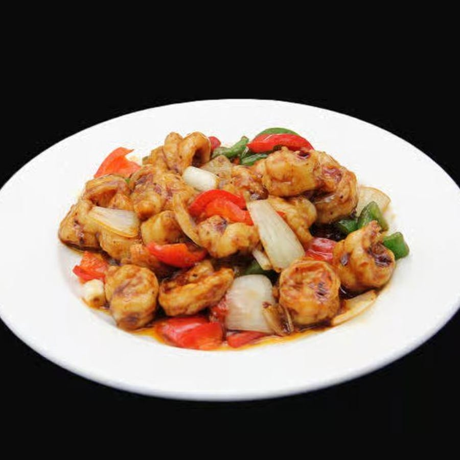 Shrimp W. Hot Pepper Sauce — Taibat Restaurant Artesia